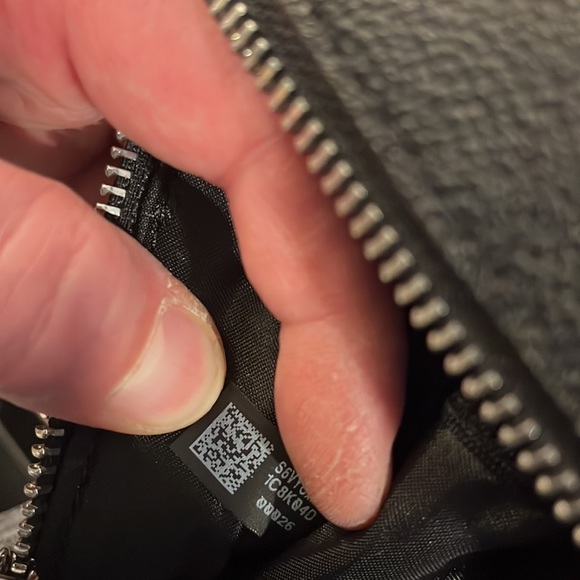 NWT Michael Kors collection, rare numbered edition Hudson graphic logo backpack - Picture 9 of 13